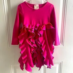 Lemon Loves Lime Ruffle Dress